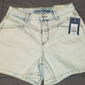 High-Rise Midi Shorts